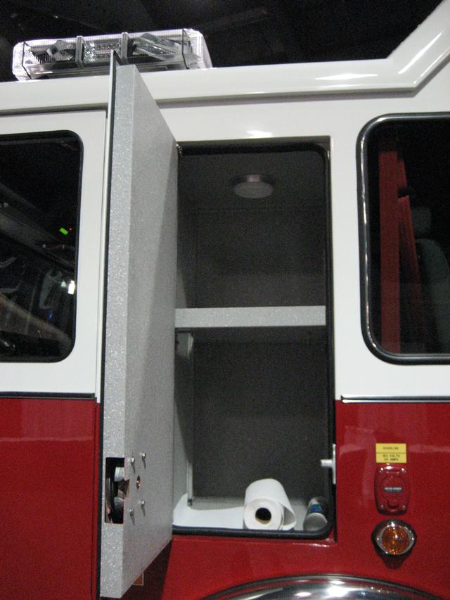 Cab access compartment
