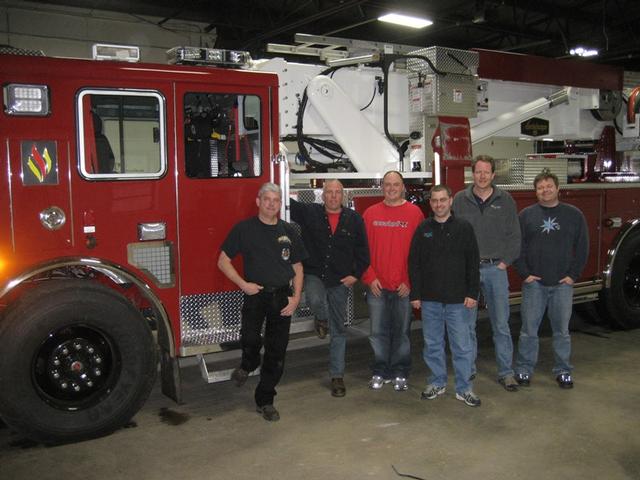 Darien, CT Make a Final Inspection on Tower Ladder 43 - Hudson Valley ...